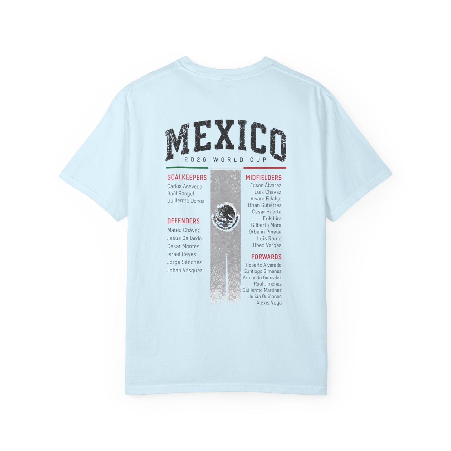 MEXICO Unisex Garment-Dyed T-shirt