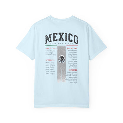 MEXICO Unisex Garment-Dyed T-shirt