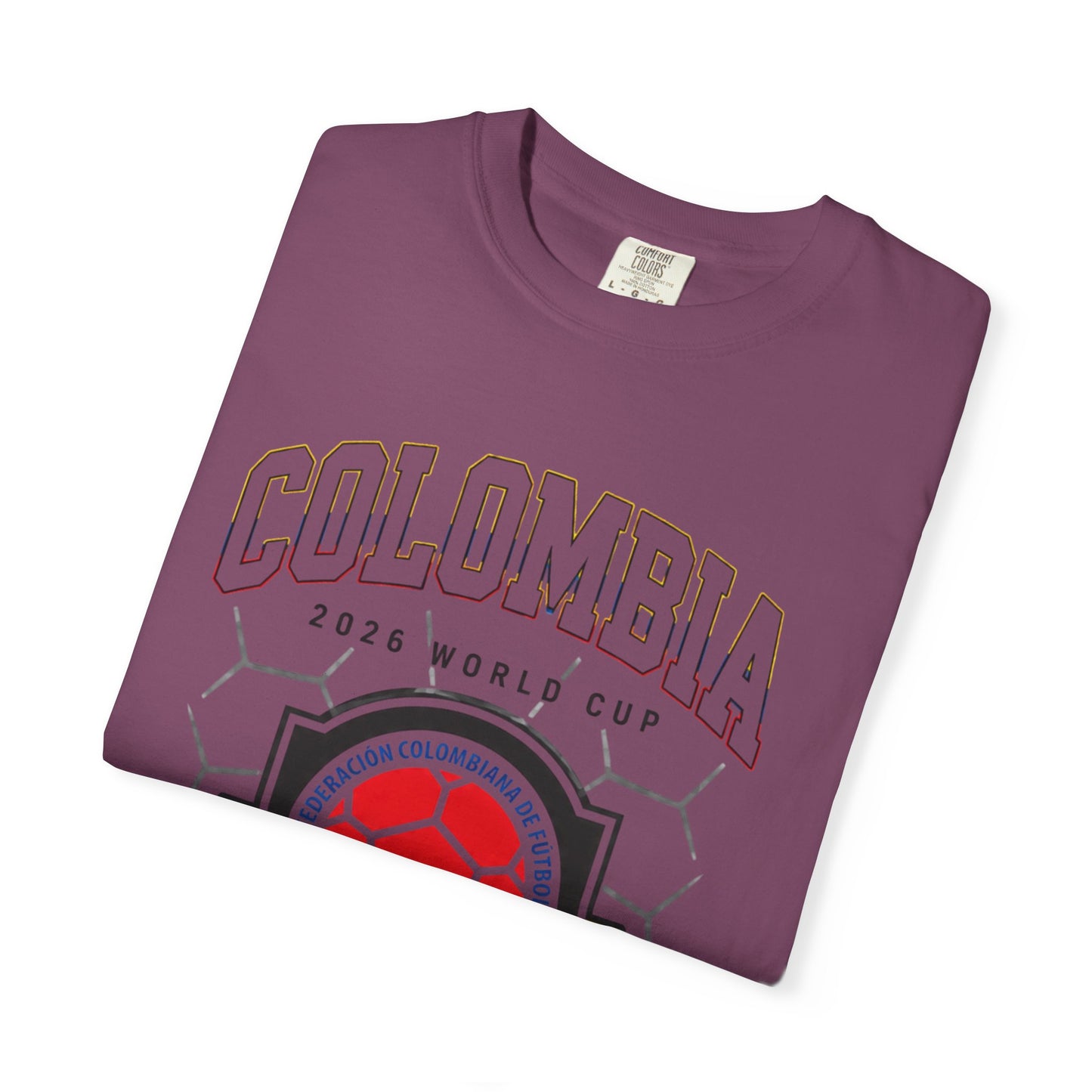 FIFA COLOMBIA Unisex Garment-Dyed T-shirt