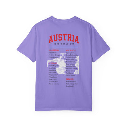 AUSTRIA Unisex Garment-Dyed T-shirt