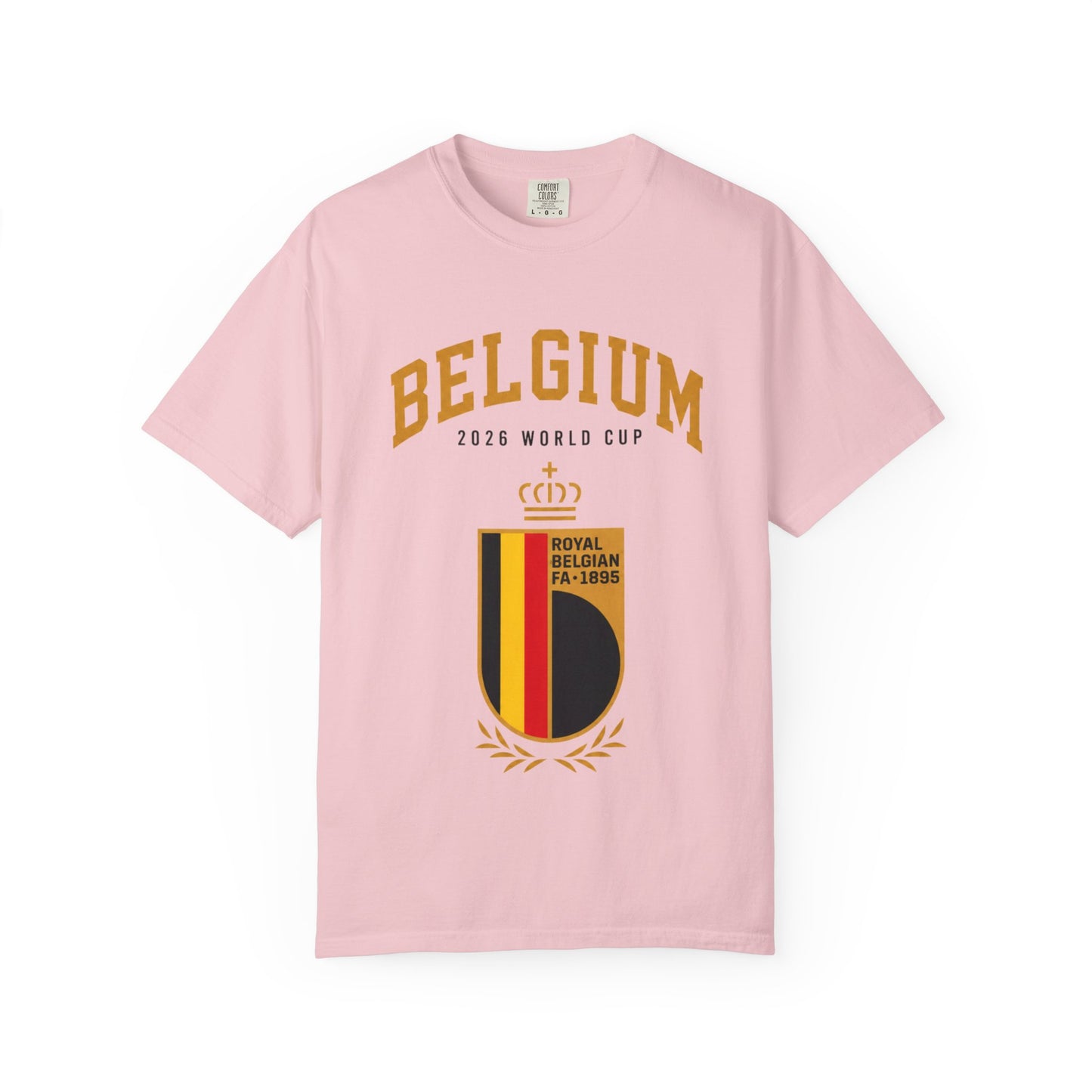Belgium Unisex Garment-Dyed T-shirt