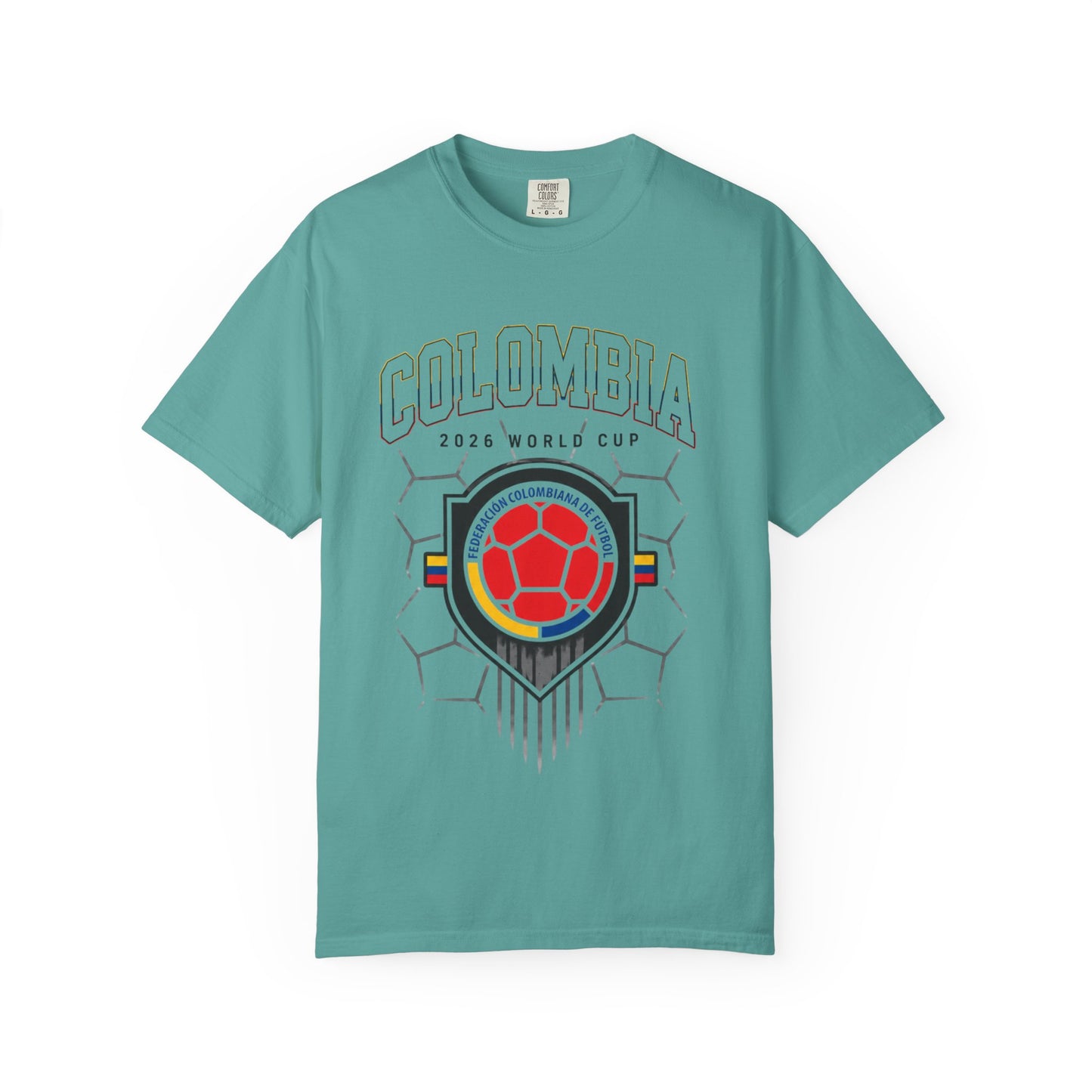 FIFA COLOMBIA Unisex Garment-Dyed T-shirt