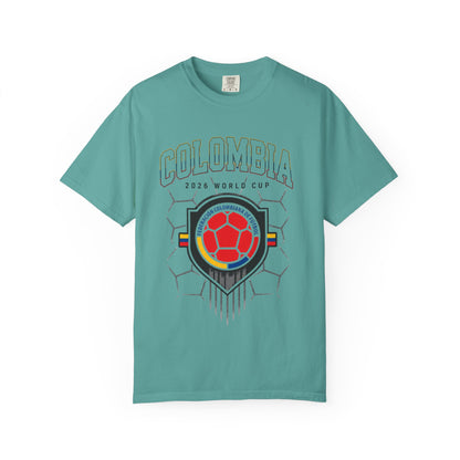 FIFA COLOMBIA Unisex Garment-Dyed T-shirt