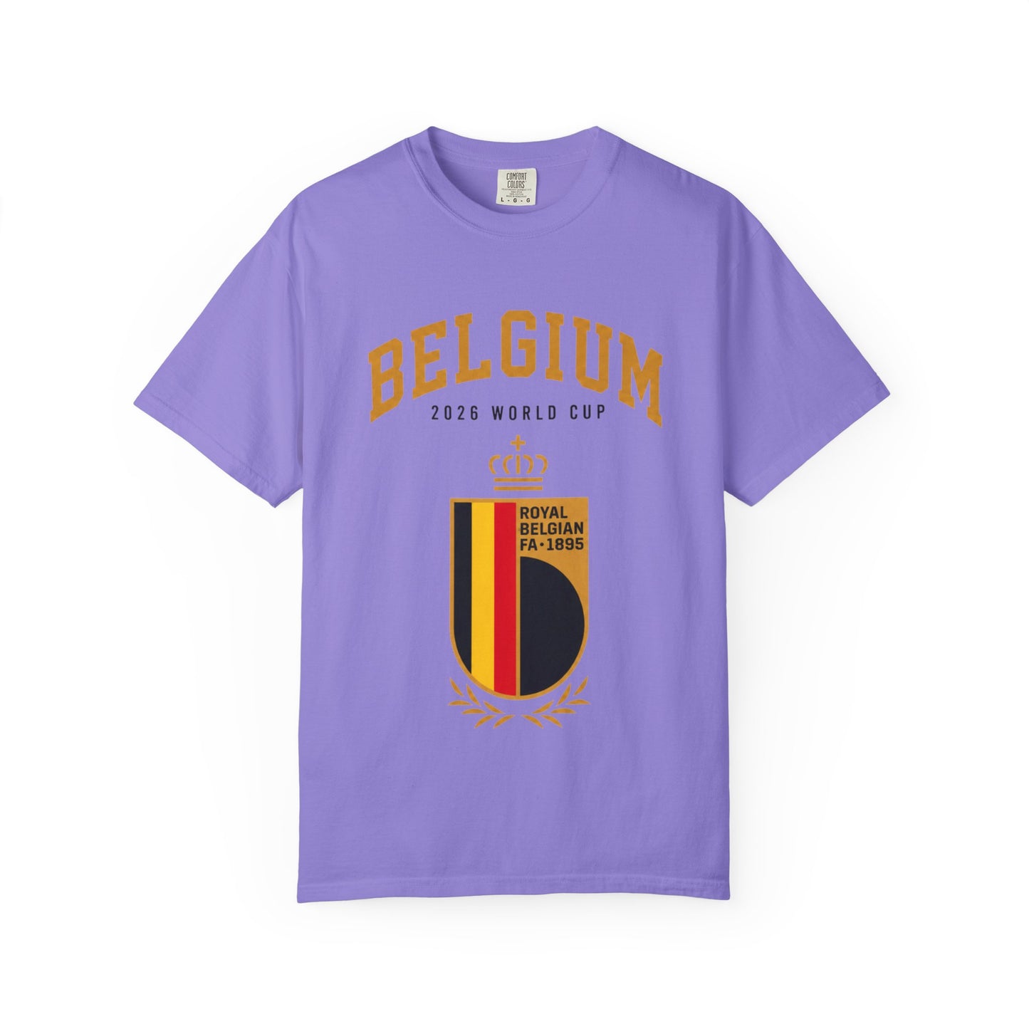 Belgium Unisex Garment-Dyed T-shirt