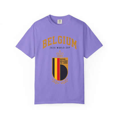 Belgium Unisex Garment-Dyed T-shirt