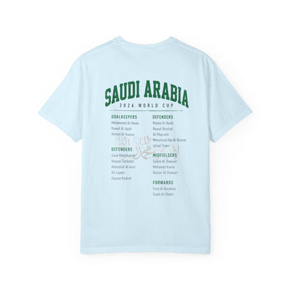 SAUDI ARABIA Unisex Garment-Dyed T-shirt