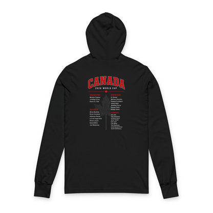 CANADA Hoodie Tee — Lightweight Hooded Long-Sleeve Shirt
