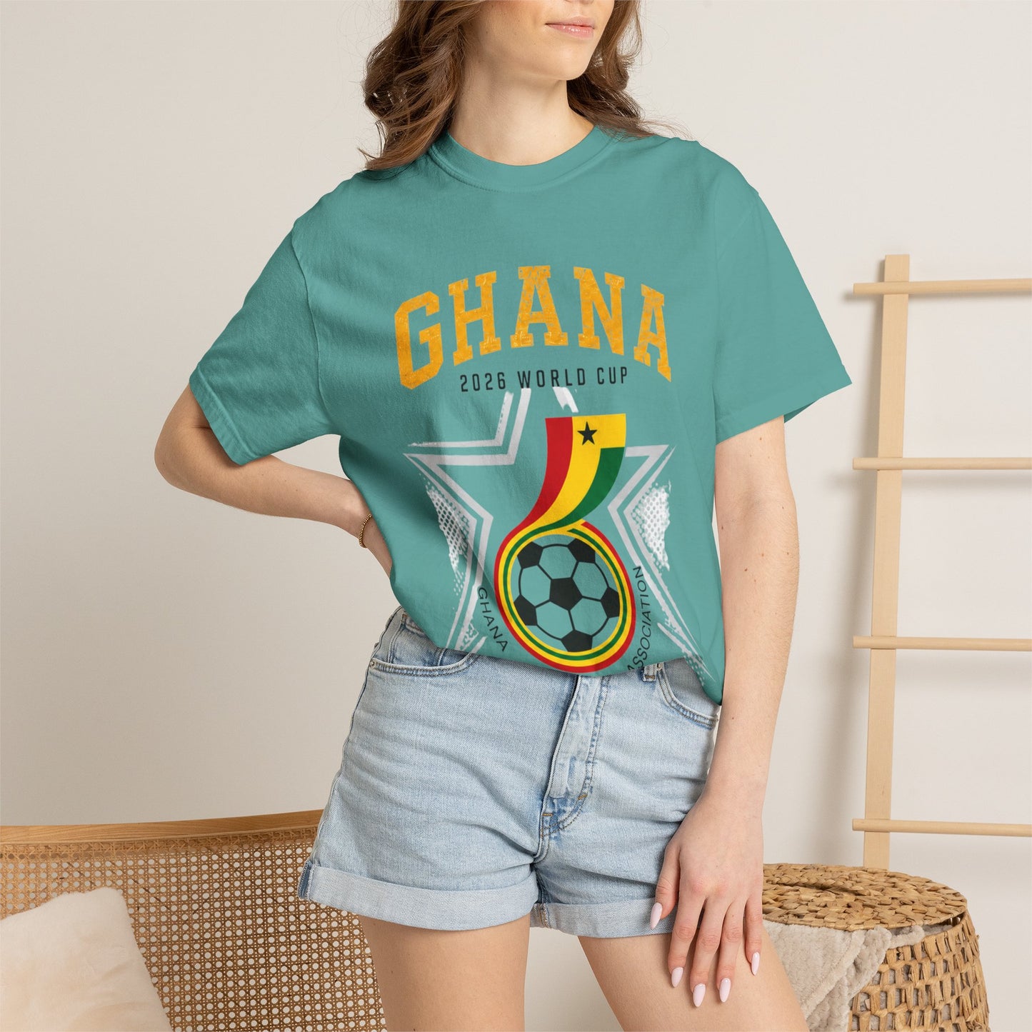GHANA Unisex Garment-Dyed T-shirt