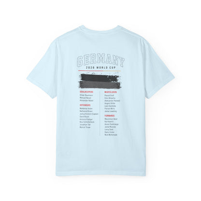 Germany Unisex Garment-Dyed T-shirt
