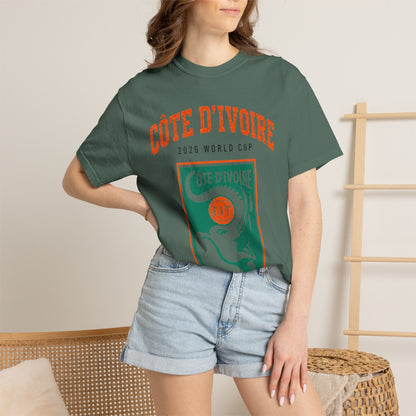COTE D'IVOIRE Unisex Garment-Dyed T-shirt