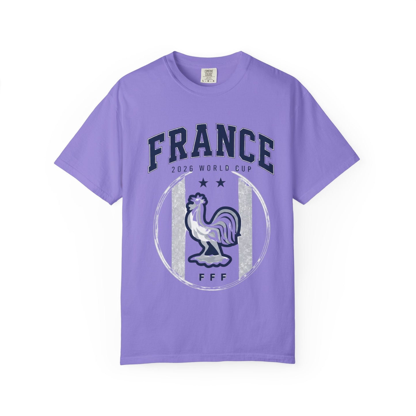 France Unisex Garment-Dyed T-shirt