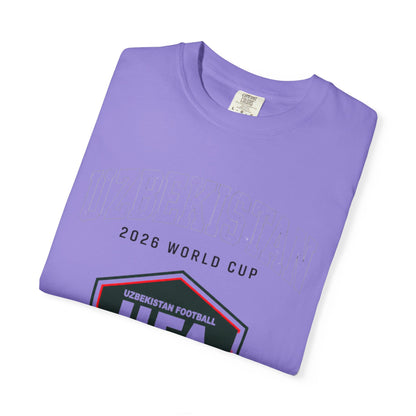 UZBEKISTAN Unisex Garment-Dyed T-shirt