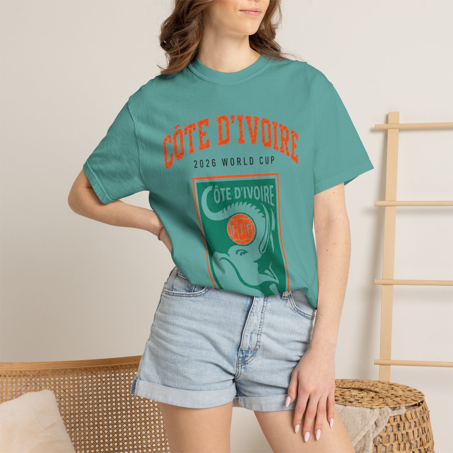 COTE D'IVOIRE Unisex Garment-Dyed T-shirt