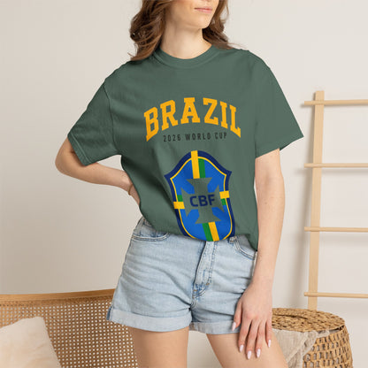 BRAZIL Unisex Garment-Dyed T-shirt