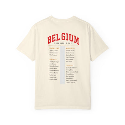 Belgium Unisex Garment-Dyed T-shirt