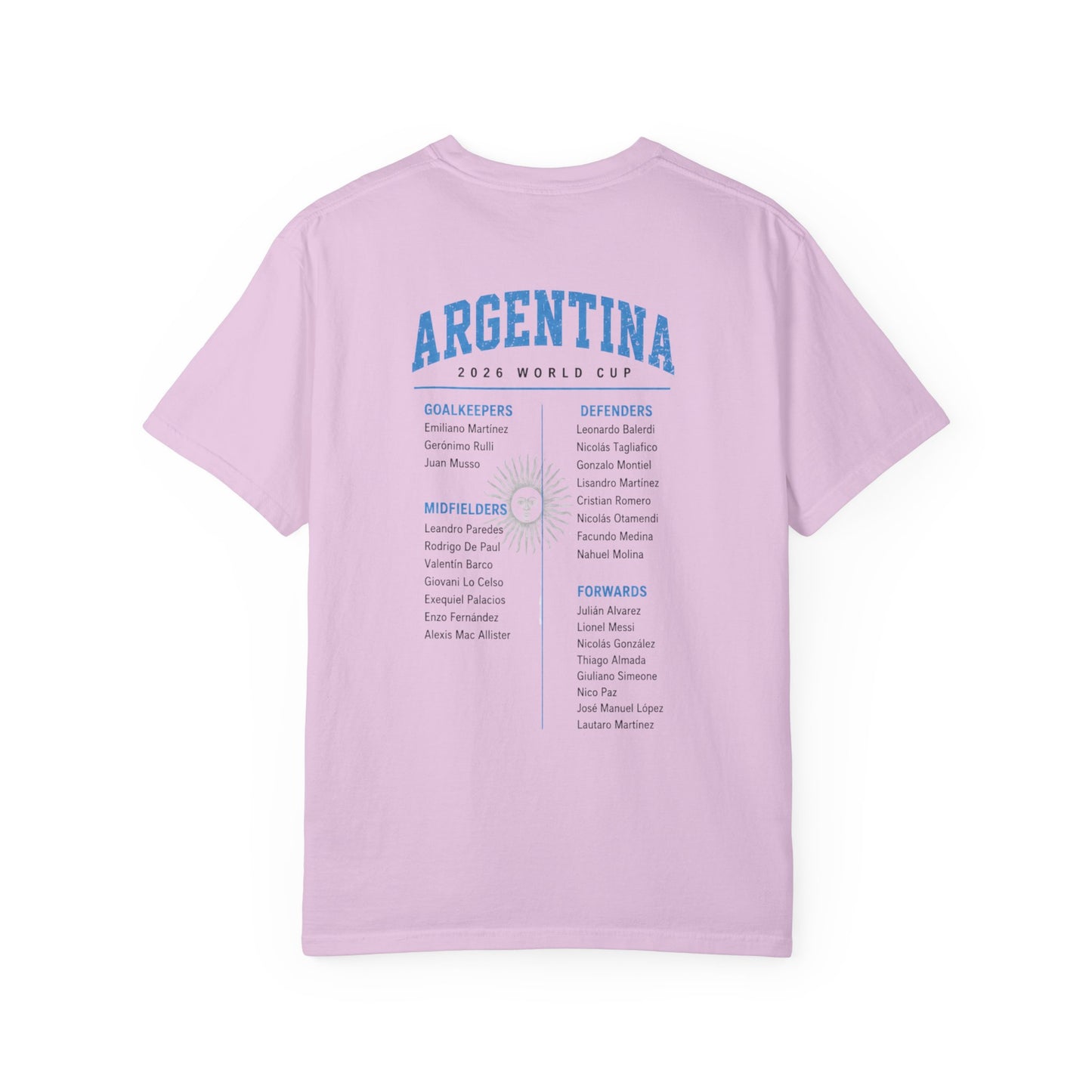 FIFA ARGENTINA Unisex Garment-Dyed T-shirt