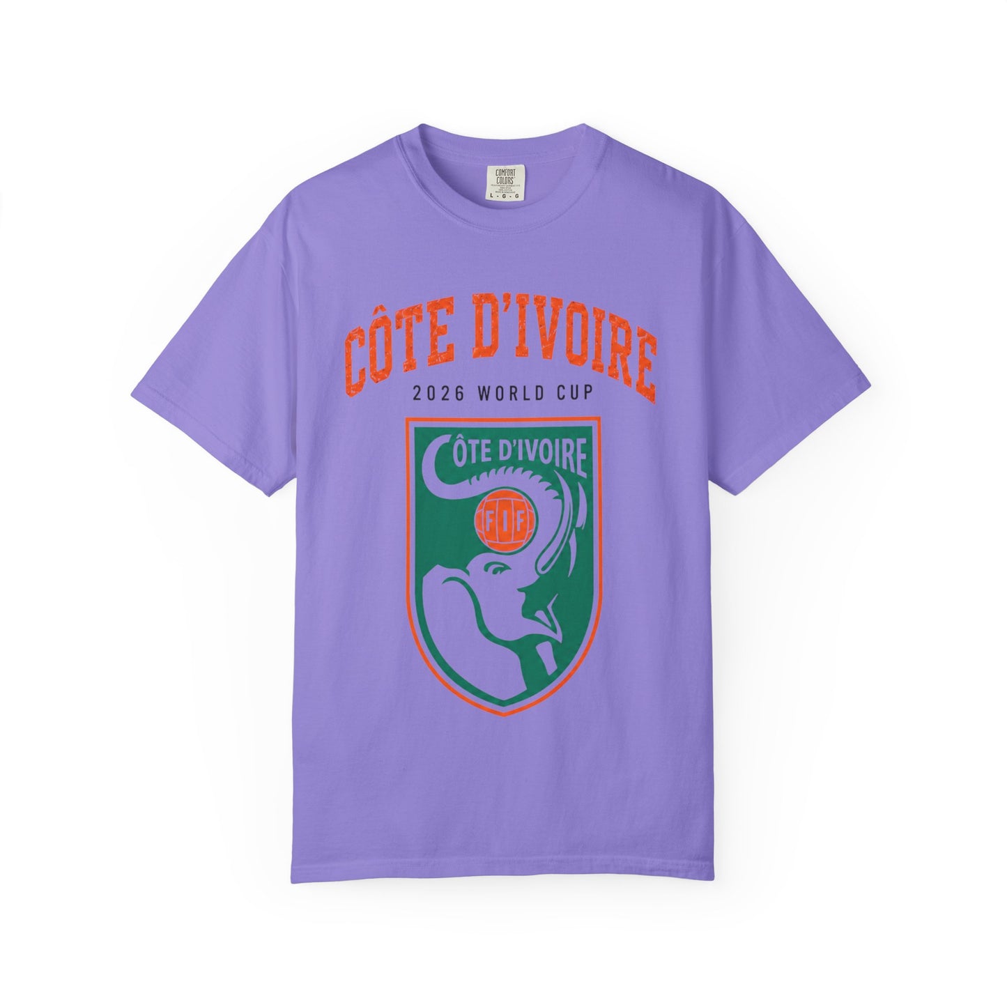 COTE D'IVOIRE Unisex Garment-Dyed T-shirt