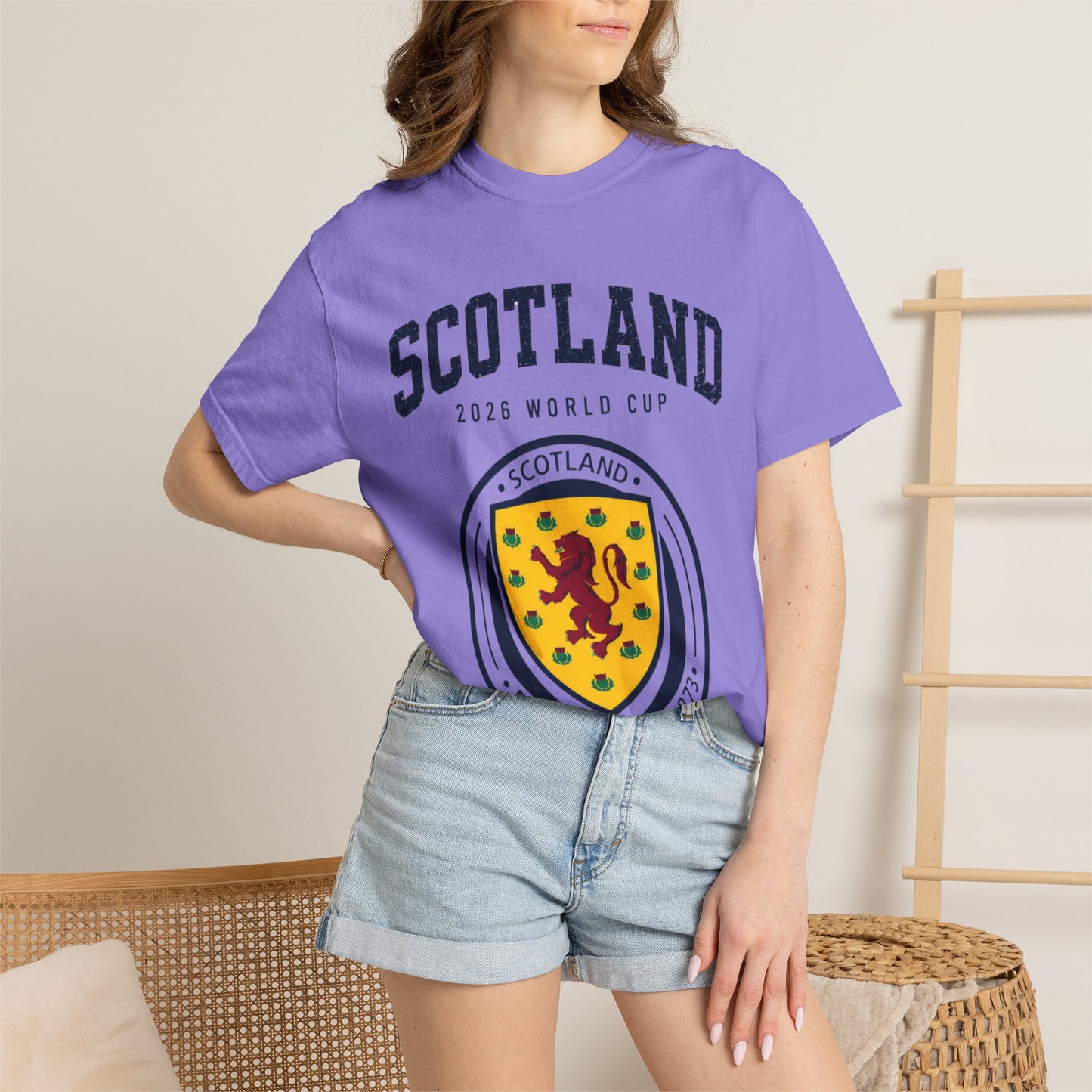 SCOTLAND Unisex Garment-Dyed T-shirt