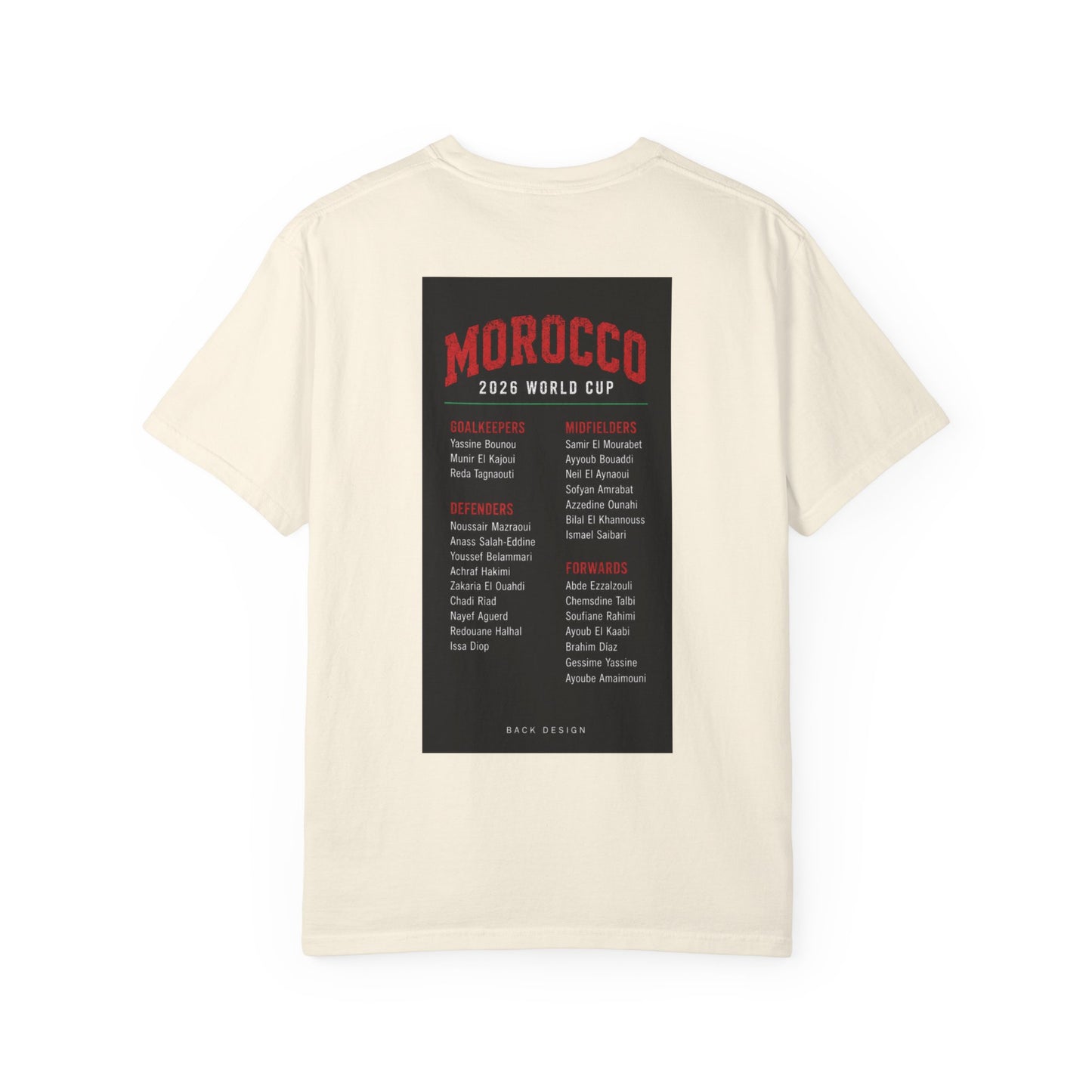 MOROCCO Unisex Garment-Dyed T-shirt