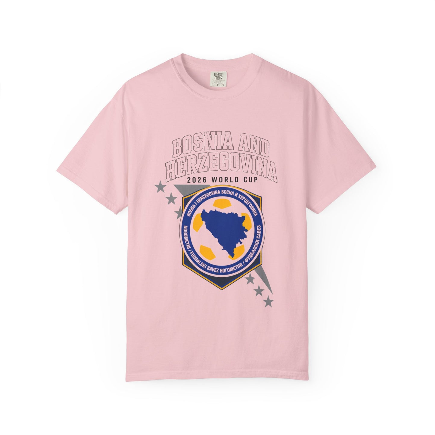 BOSNIA AND HERZEGOVINA Unisex Garment-Dyed T-shirt