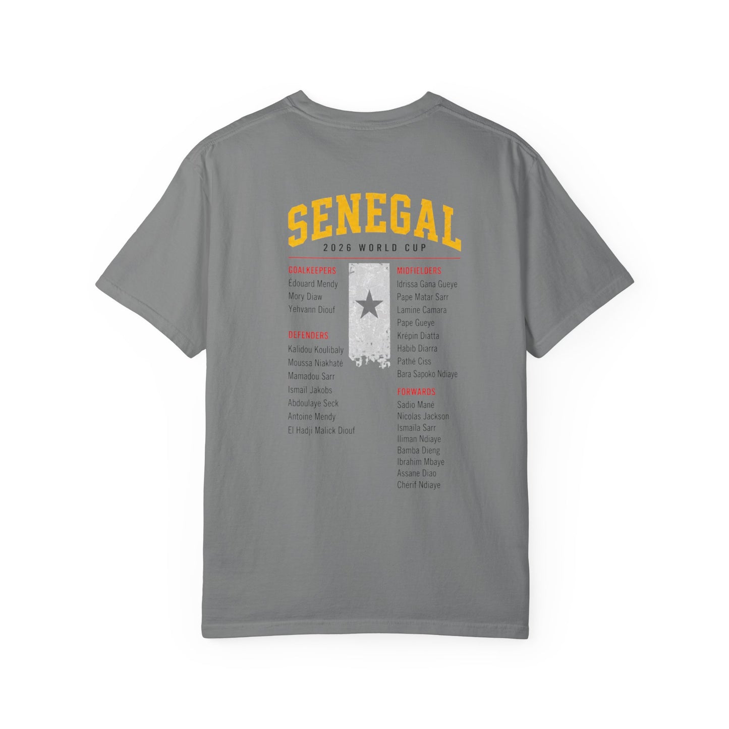 SENEGAL Unisex Garment-Dyed T-shirt
