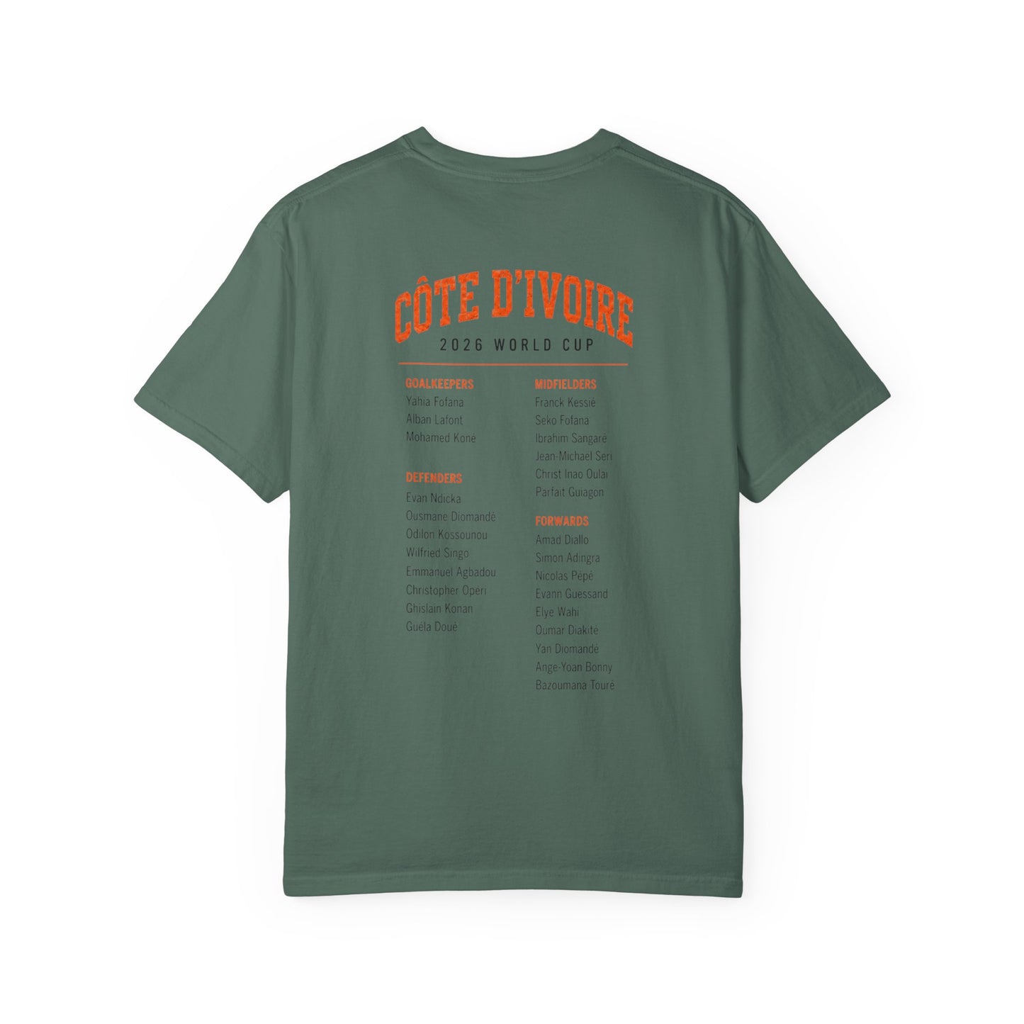 COTE D'IVOIRE Unisex Garment-Dyed T-shirt