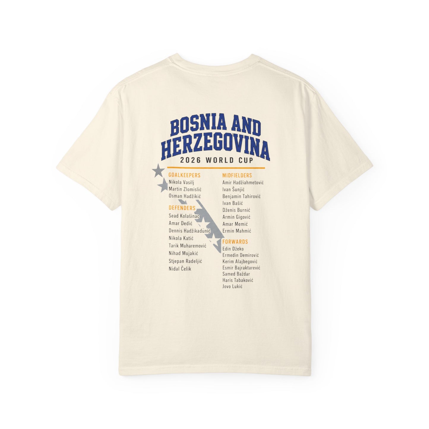 BOSNIA AND HERZEGOVINA Unisex Garment-Dyed T-shirt