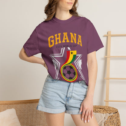 GHANA Unisex Garment-Dyed T-shirt