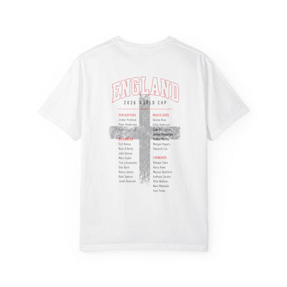 ENGLAND Unisex Garment-Dyed T-shirt