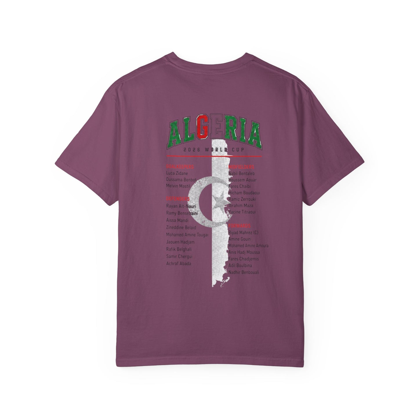 ALGERIA Unisex Garment-Dyed T-shirt