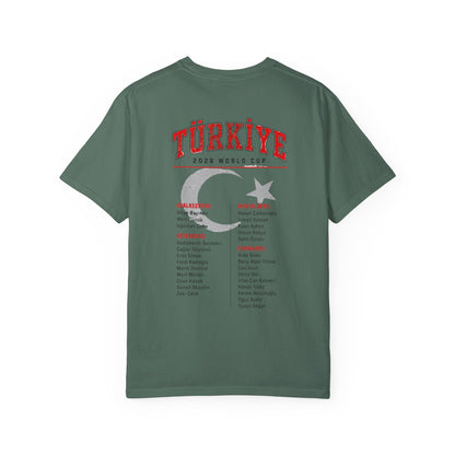 Turkey Unisex Garment-Dyed T-shirt