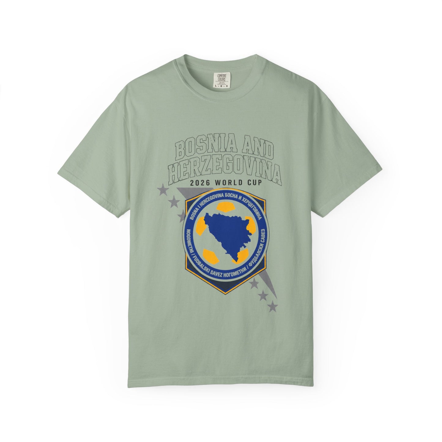 BOSNIA AND HERZEGOVINA Unisex Garment-Dyed T-shirt