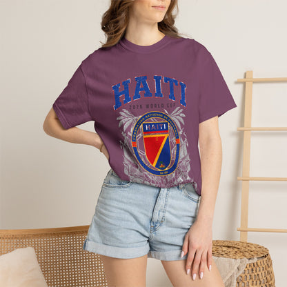 HAITI Unisex Garment-Dyed T-shirt
