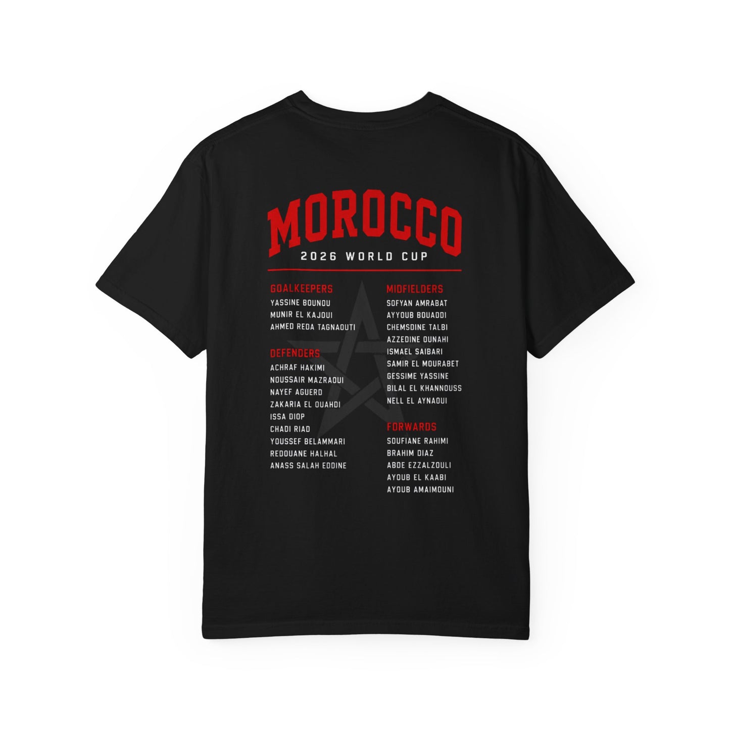 MOROCCO Unisex Garment-Dyed T-shirt