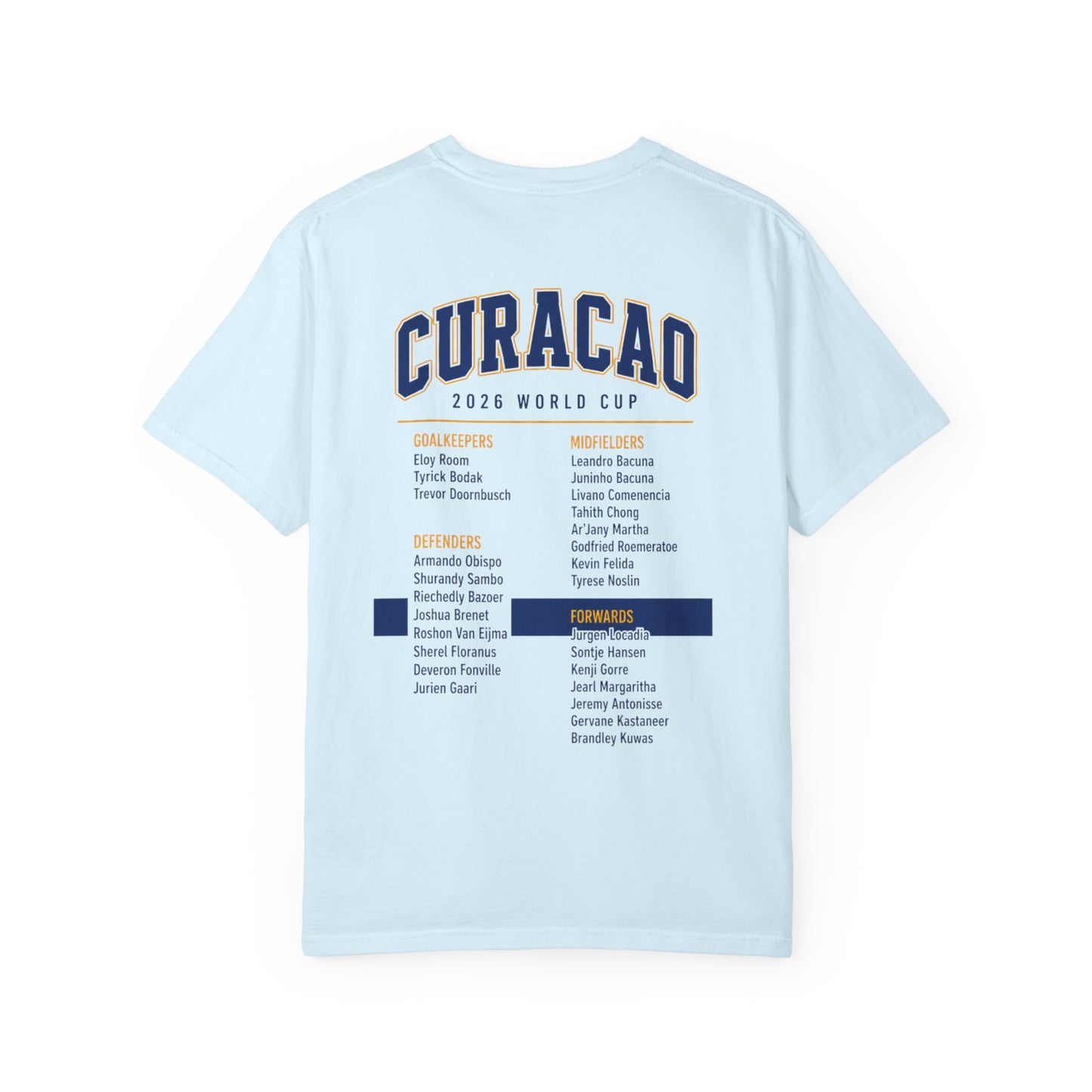 Curacao Unisex Garment-Dyed T-shirt