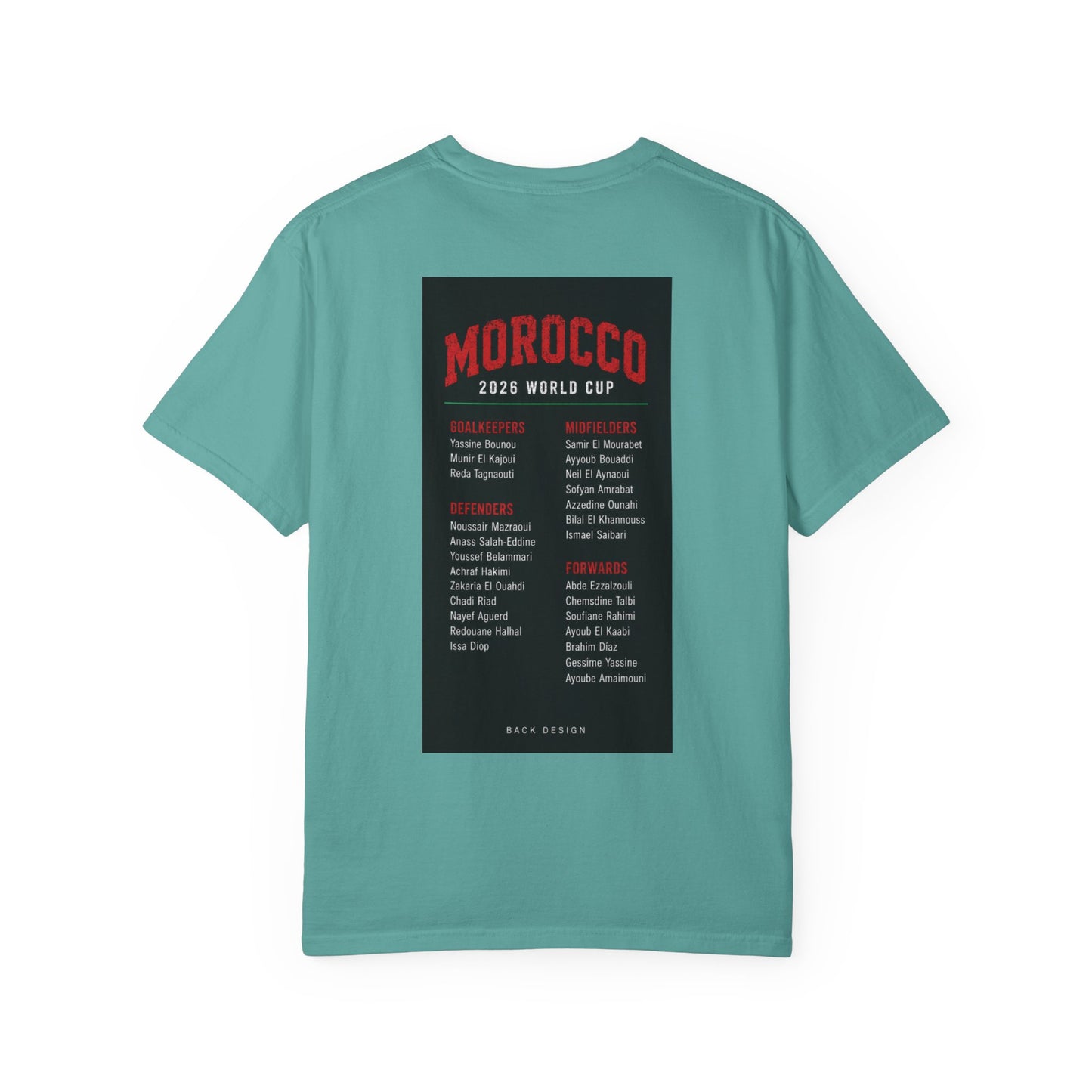 MOROCCO Unisex Garment-Dyed T-shirt
