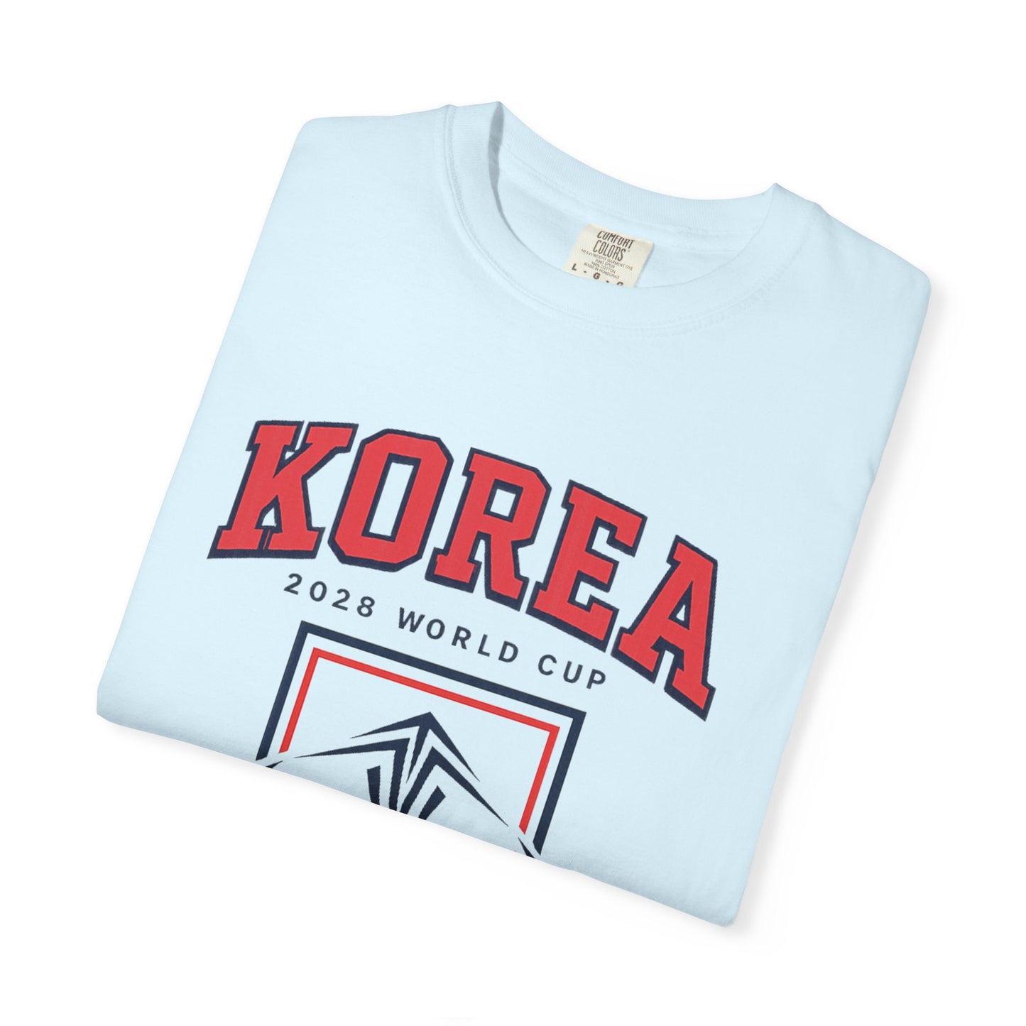 KOREA Unisex Garment-Dyed T-shirt