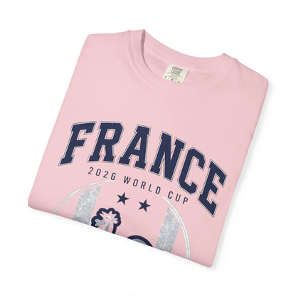 France Unisex Garment-Dyed T-shirt