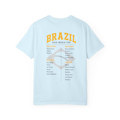 BRAZIL Unisex Garment-Dyed T-shirt