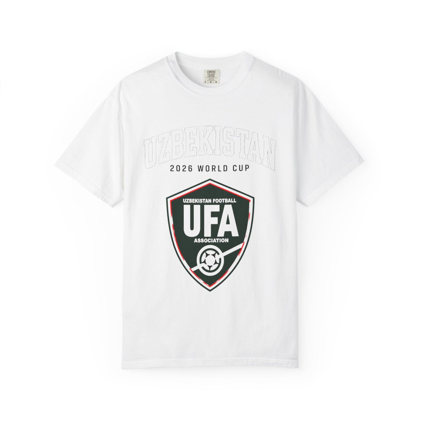 UZBEKISTAN Unisex Garment-Dyed T-shirt
