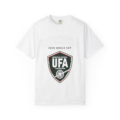 UZBEKISTAN Unisex Garment-Dyed T-shirt