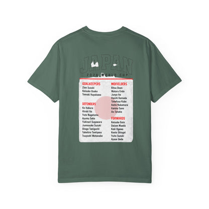 FIFA JAPAN Unisex Garment-Dyed T-shirt