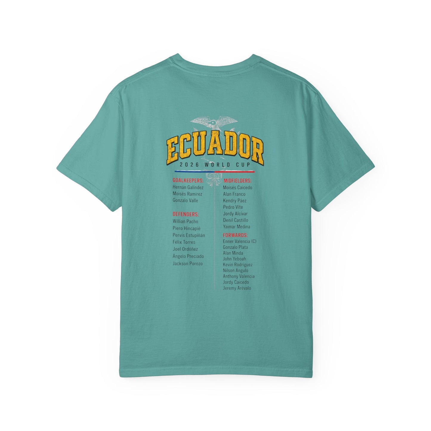ECUADOR Unisex Garment-Dyed T-shirt