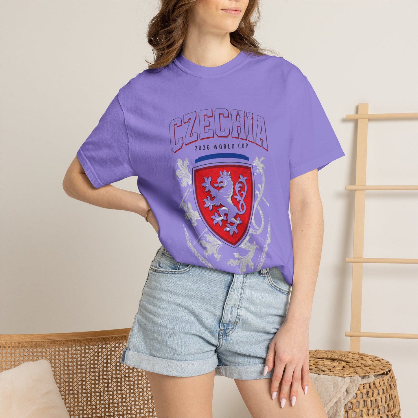 CZECHIA Unisex Garment-Dyed T-shirt