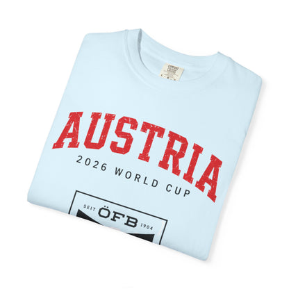AUSTRIA Unisex Garment-Dyed T-shirt