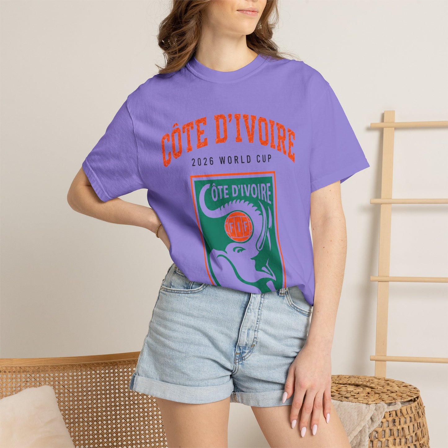 COTE D'IVOIRE Unisex Garment-Dyed T-shirt
