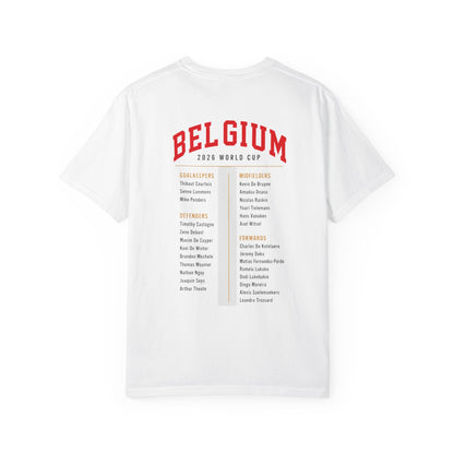 Belgium Unisex Garment-Dyed T-shirt