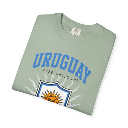 Uruguay Unisex Garment-Dyed T-shirt