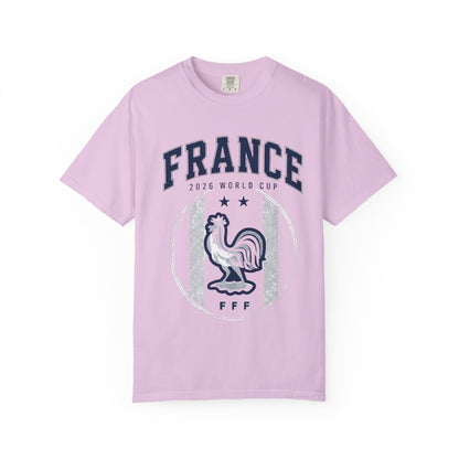 France Unisex Garment-Dyed T-shirt
