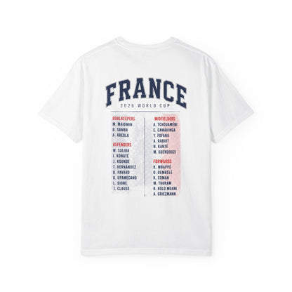 France Unisex Garment-Dyed T-shirt